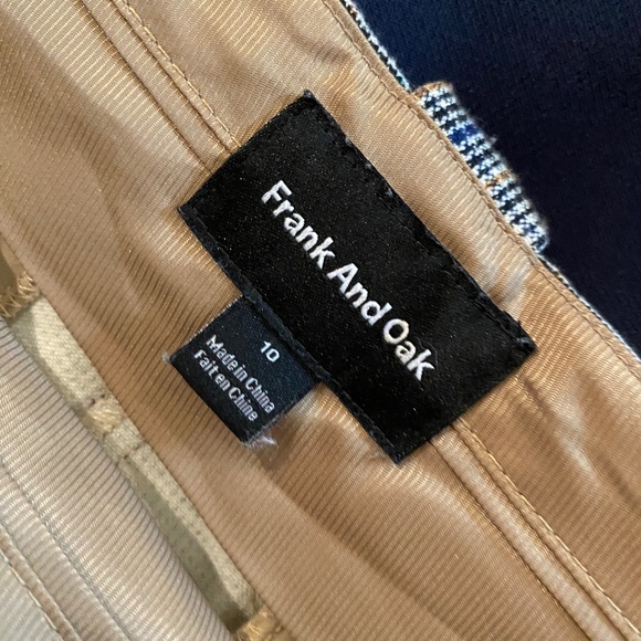 Frank and Oak Patterned Trousers - Picture 4 of 4